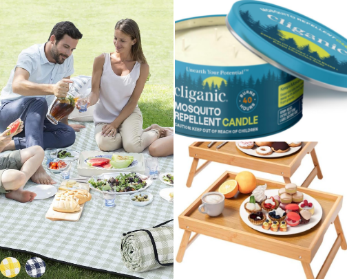 Spring Picnic Aesthetic Must-Haves cover photo collage
