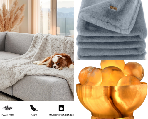 Cozy home finds-beddings-linens and more! cover photo collage