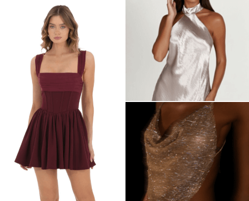 Holiday Party Outfits cover photo collage