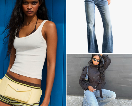 Fashion cover photo collage