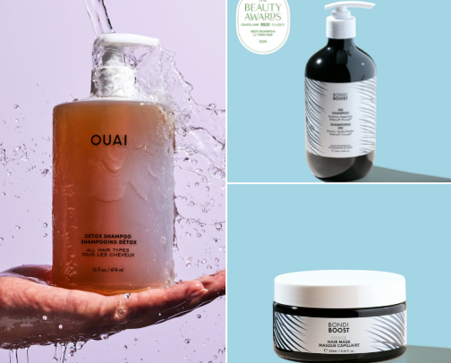 everything shower routine cover photo collage