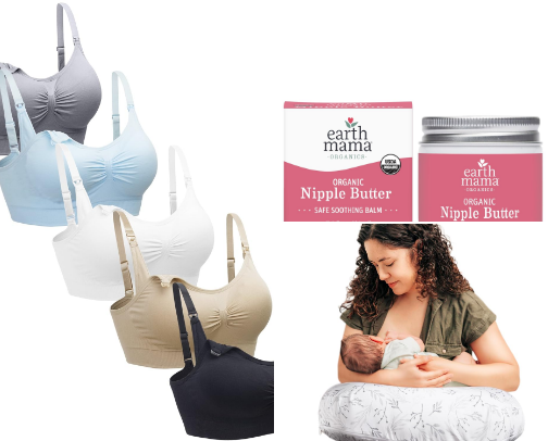 Pregnancy hospital bag essentials🤰🏼🍼 cover photo collage