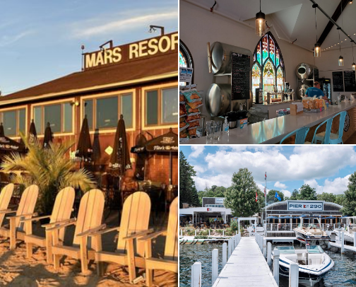 lake summer - a tourist's guide to lake geneva, wi cover photo collage