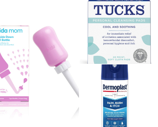 post-partum essentials cover photo collage