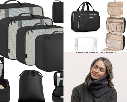Travel essentials I recommend cover photo collage