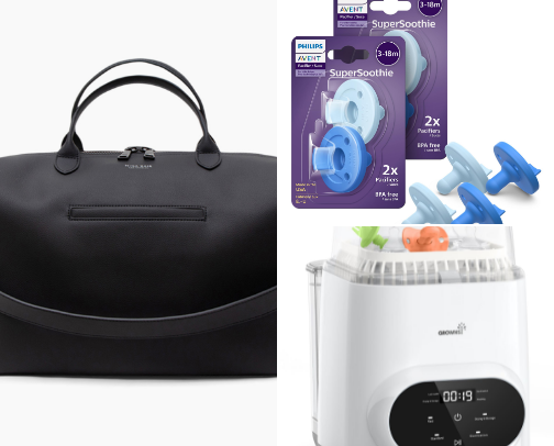 Newborn essentials cover photo collage