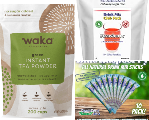 DIY Nutrition Tea Essentials & Flavors cover photo collage