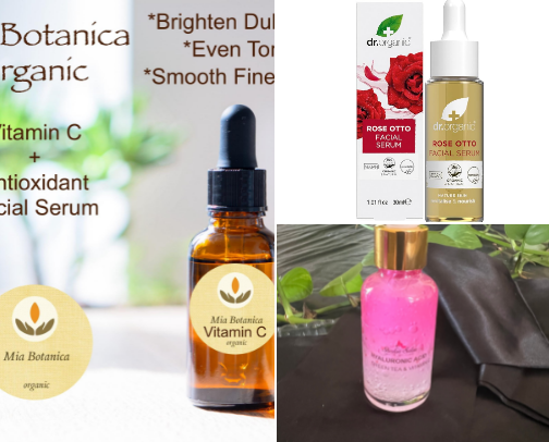 Skincare cover photo collage