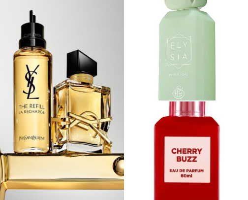 Perfumes cover photo collage