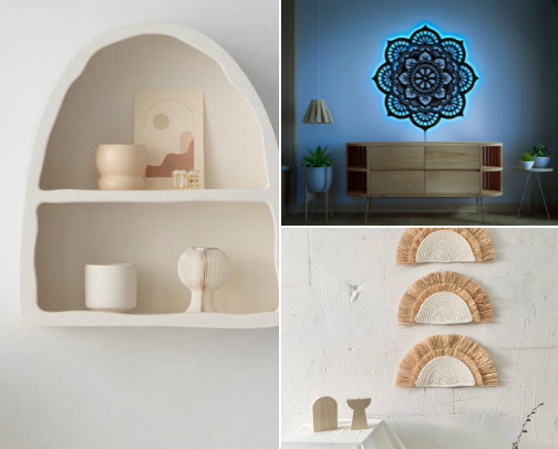 If These Walls Could Talk: Wall Art and Decor We Can't Stop Talking About cover photo collage