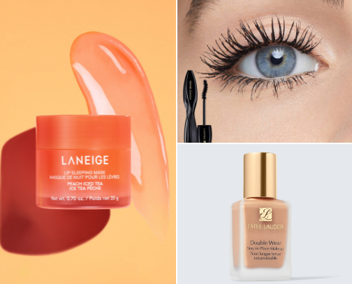 My favorite beauty / skin care recs cover photo collage