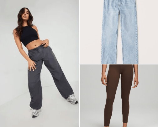 Clothes cover photo collage