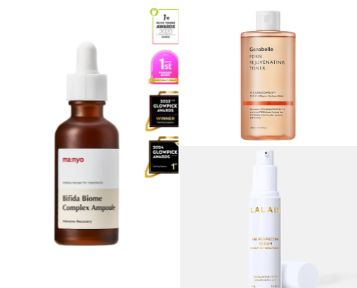 My favorite beauty recs cover photo collage