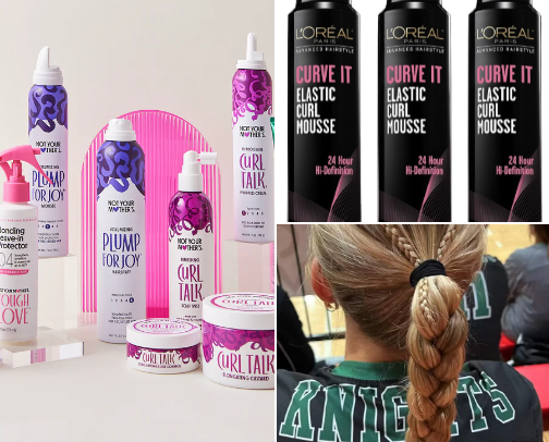 Styling curly hair with ease cover photo collage