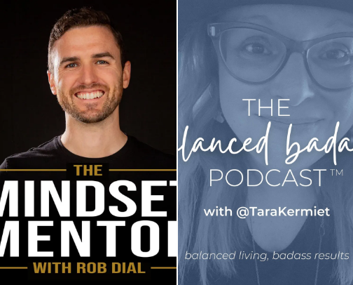 What's In My Headphones (My Favorite Podcasts) cover photo collage