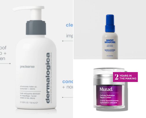 at home skincare recs from a licensed esthetician 🫧💕🫶🏻 cover photo collage