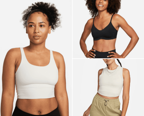 activewear ~ cover photo collage