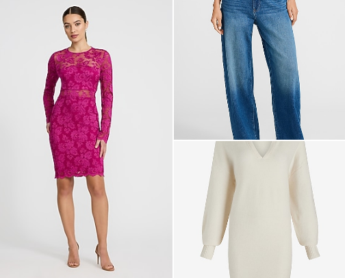 Express Clothing — modern fits for confident everyday style cover photo collage