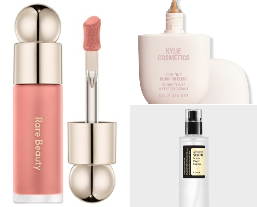 Daily makeup for combination skin cover photo collage