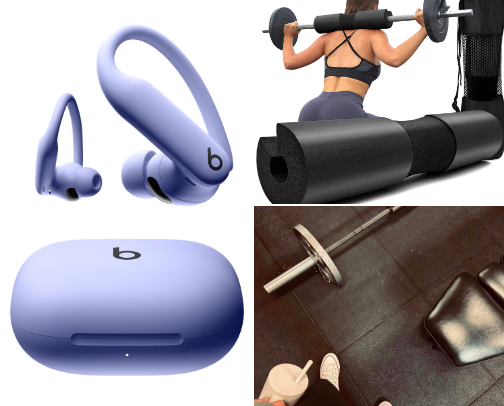 Gym Essentials 💪🏼 cover photo collage