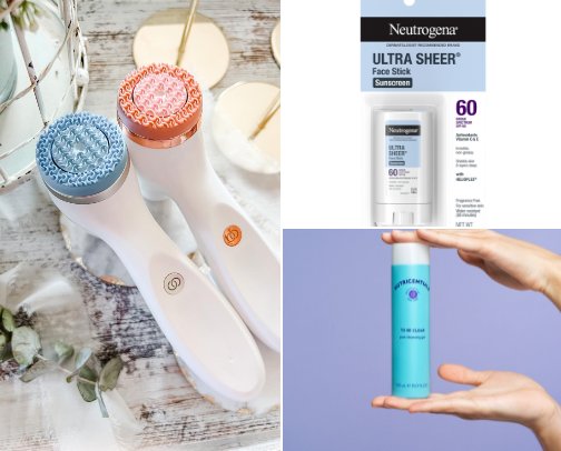 Nuskin MORNING routine cover photo collage