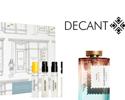 My favorite sources for perfume samples cover photo collage