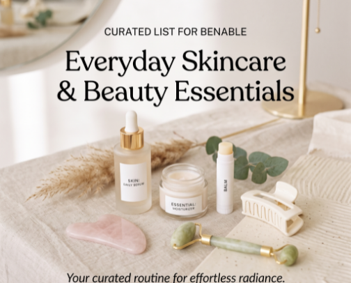Everyday Skincare & Beauty Essentials | K-Beauty Favorites cover photo collage