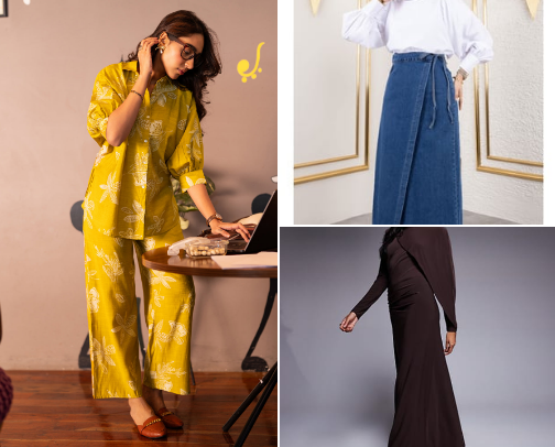 Trendy Modest Fashion Wear for Women 2025 cover photo collage