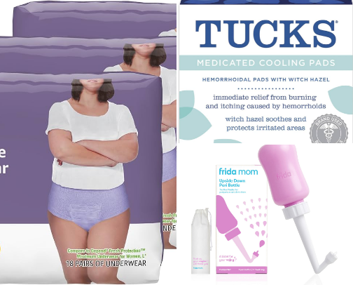Newly Postpartum Needs cover photo collage