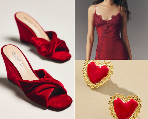 VALENTINE'S DAY LOOKs&ACCESSORIES cover photo collage
