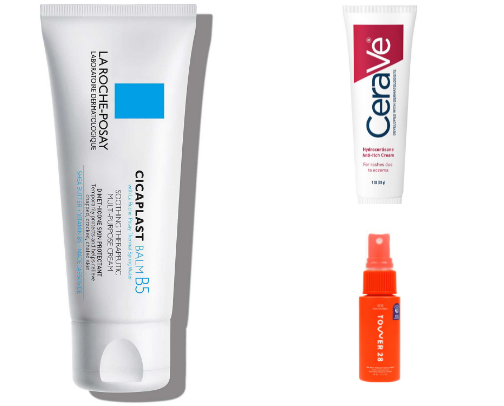 Skincare for healing🫧 cover photo collage