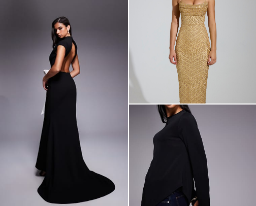 Stuning elegants looks cover photo collage