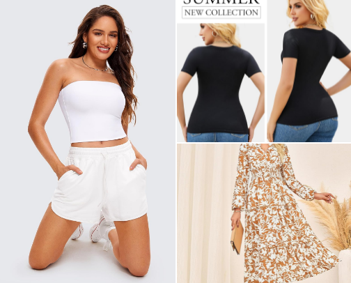 Summer Outfit Ideas cover photo collage