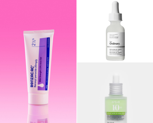 My skincare routine cover photo collage