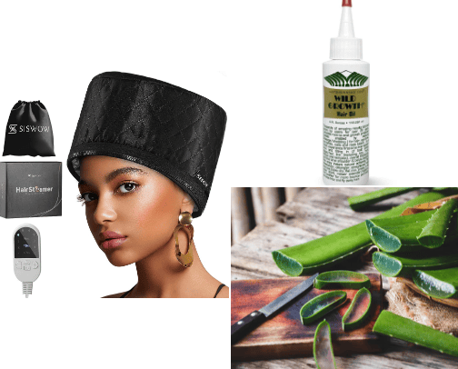 Natural hair must have cover photo collage