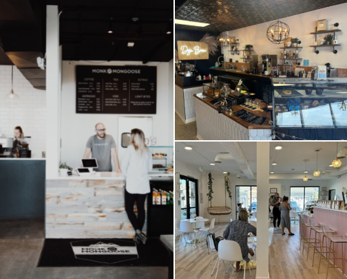 Best Denver Suburb Coffee Shops cover photo collage