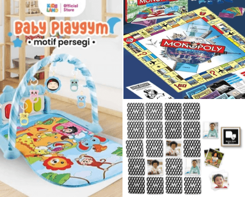 Games for kiddos cover photo collage