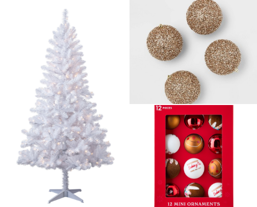 GINGERBREAD / CANDY CANE CHRISTMAS TREE DECOR cover photo collage
