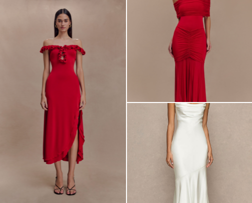 Valentine's day outfit recommendations cover photo collage