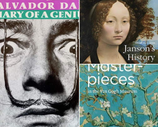 Good books about art cover photo collage