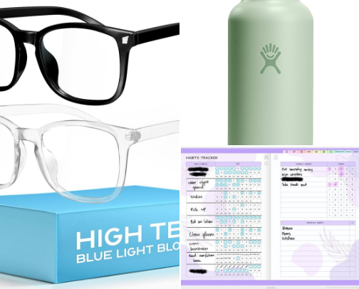 My Must-Have Essentials for School, Focus & Wellness cover photo collage