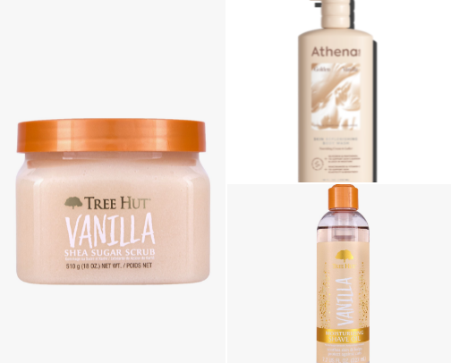 Products to make you smell like vanilla ALL DAY! cover photo collage