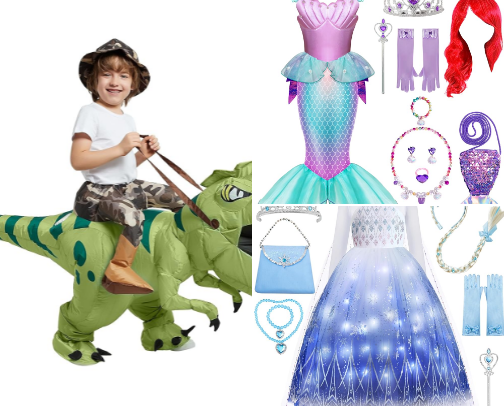 Halloween costumes! cover photo collage