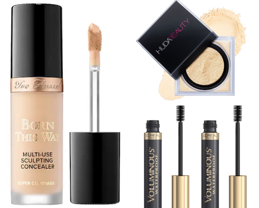 Favorite Beauty Products cover photo collage