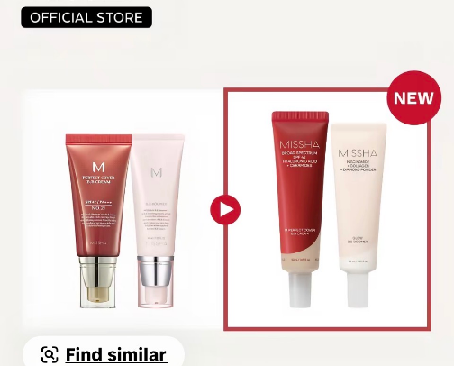 Make up skin care combo cover photo collage