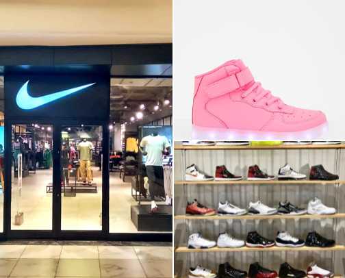 Sneaker plug cover photo collage