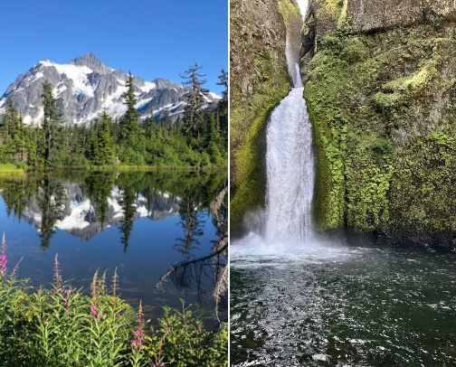 Hikes for people who don’t love inclines but want a great payoff! cover photo collage