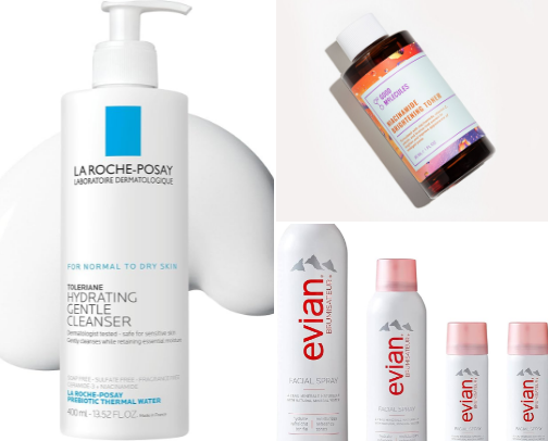 🧴my skincare closet cover photo collage