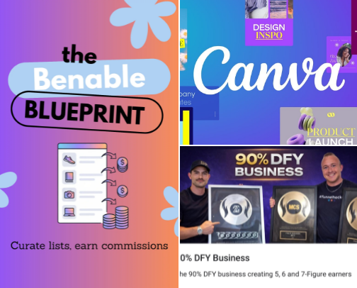 the tools i use to make money online 💸 cover photo collage