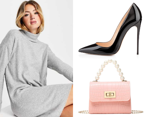 The skinny girl's wardrobe cover photo collage